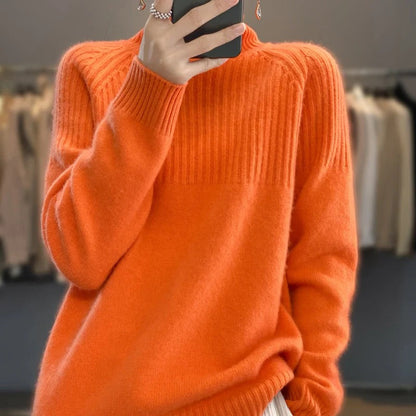 Cashmere Turtleneck Sweater for Women