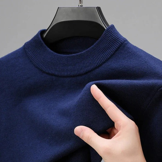 Men's Elegant Hem Sweater