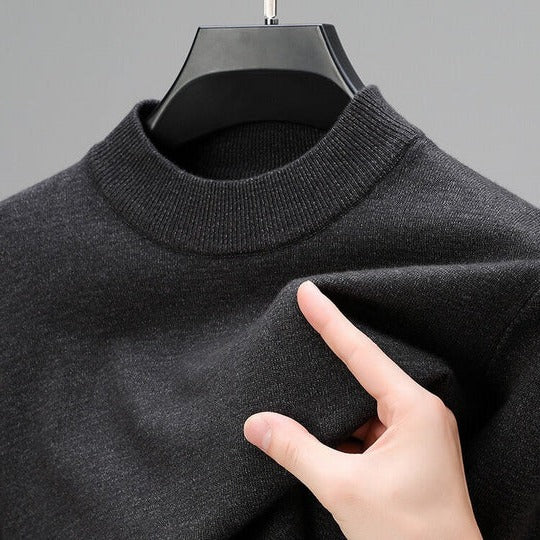 Men's Elegant Hem Sweater