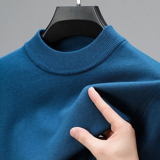 Men's Elegant Hem Sweater