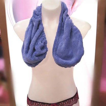 Terry Towel Bra, Soft and Cozy Design