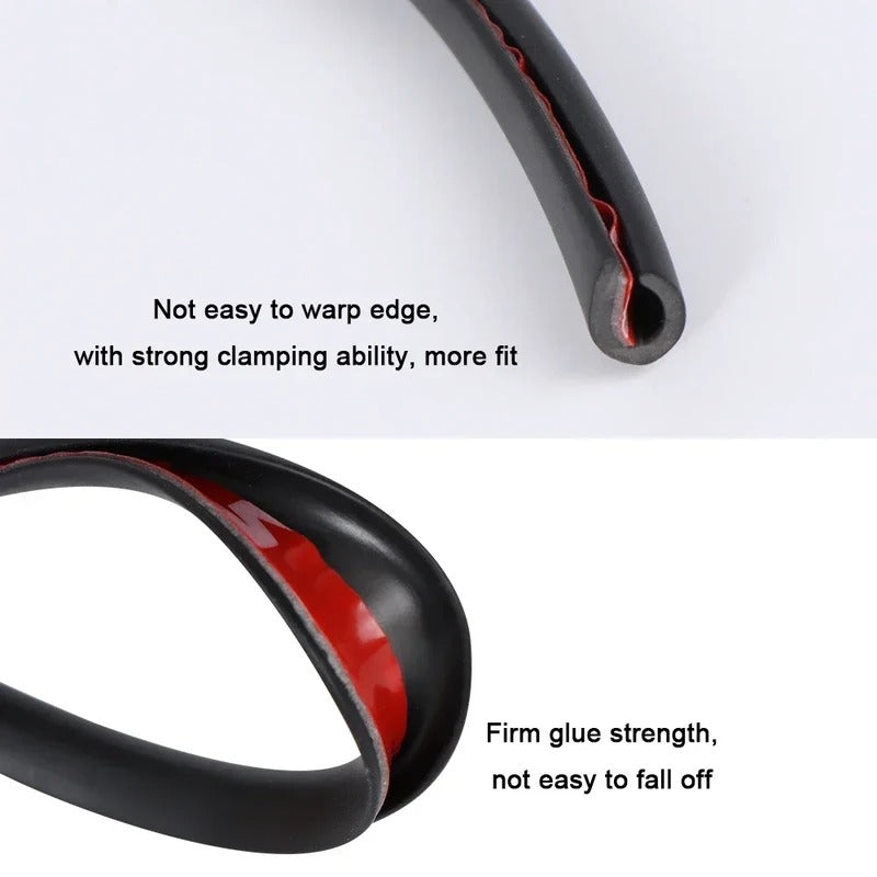 Car Door Edge Scratch Protector, Adhesive Strip for Vehicle Protection