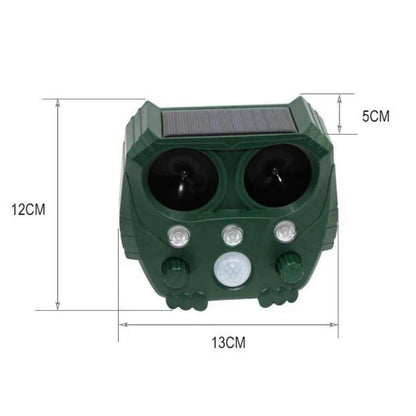 Ultrasonic Cat Repellent, Noise and Sonar Deterrent for Cats, Foxes, Rats, Squirrels, Dogs