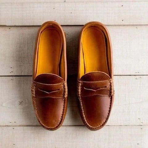 Pair of Vintage Slip On Loafers