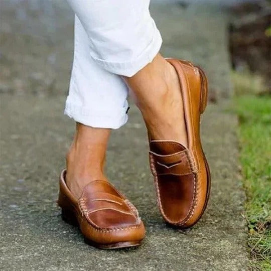 Pair of Vintage Slip On Loafers