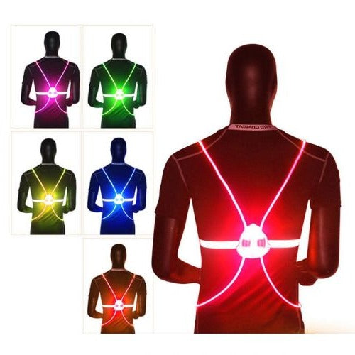 360 Reflective LED Flashing Night Safety Vest