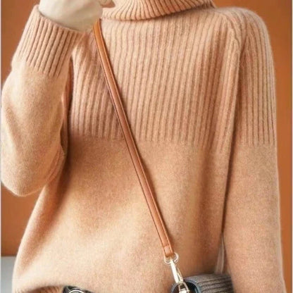 Cashmere Turtleneck Sweater for Women