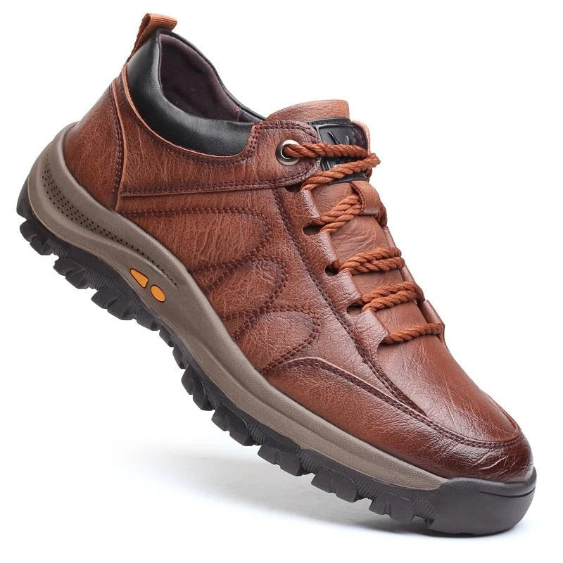 Men's Orthopedic Leather Shoes for Comfort and Support
