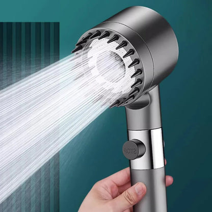 High Pressure Showerhead with Adjustable Spray Settings