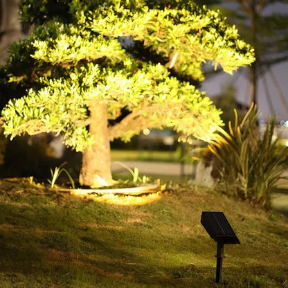 Solar LED Multi-Zoom Spotlight