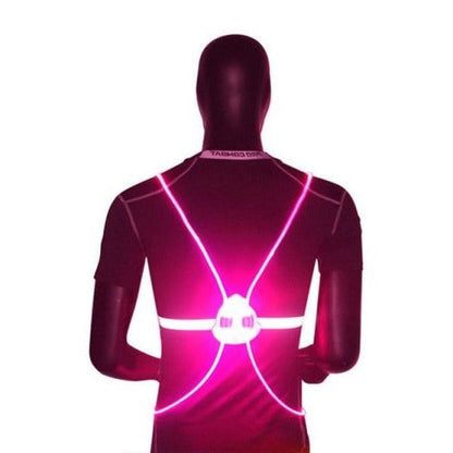 360 Reflective LED Flashing Night Safety Vest