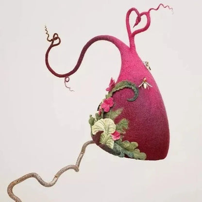 Handmade Felt Witch Hat