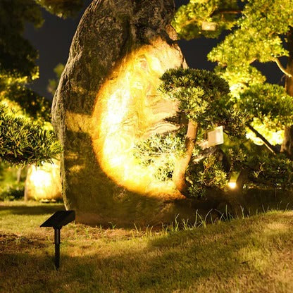Solar LED Multi-Zoom Spotlight