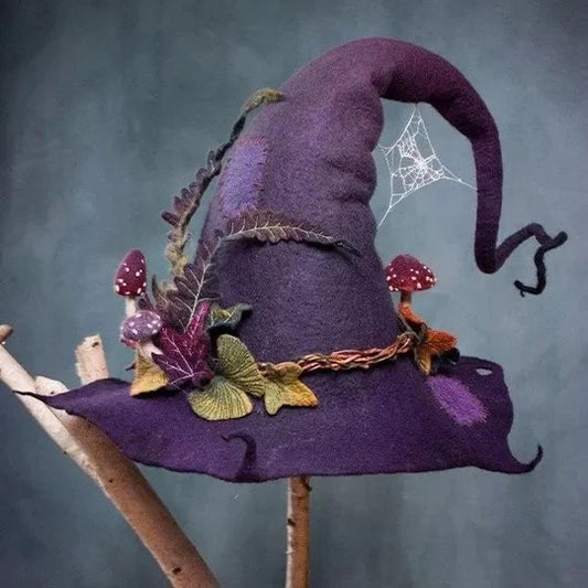 Handmade Felt Witch Hat