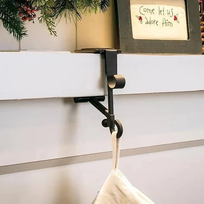 Garland and Stocking Holder with Extension Rod