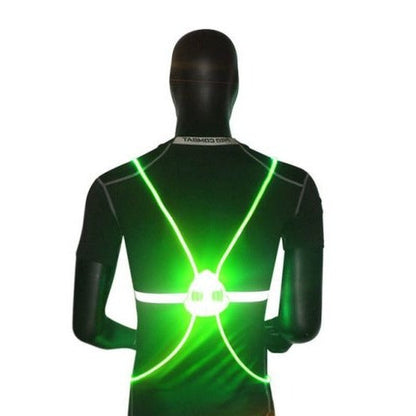 360 Reflective LED Flashing Night Safety Vest