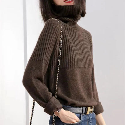 Cashmere Turtleneck Sweater for Women