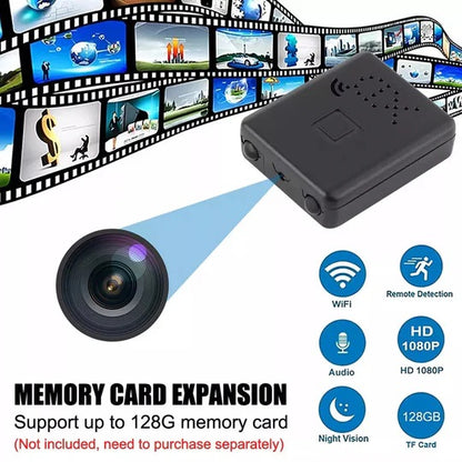 Micro HD Video Camera with WiFi and Audio