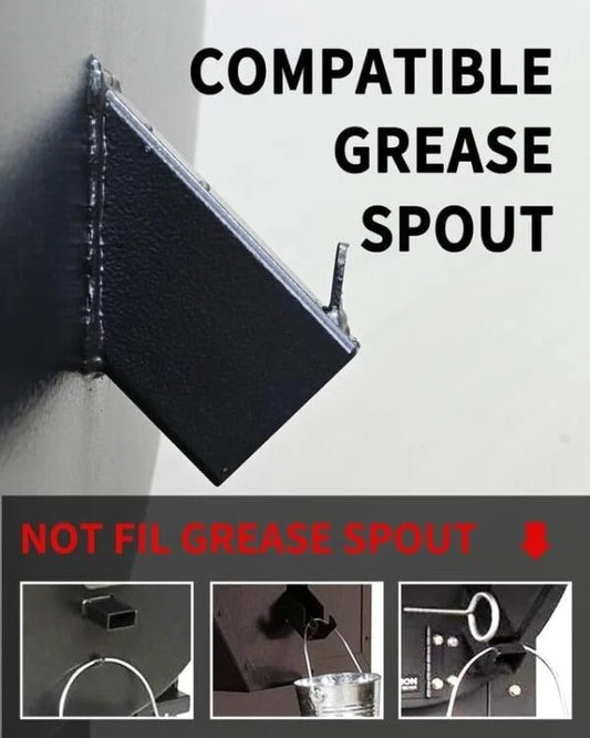 Grill Grease Collector, Upgraded Design for Easy Cleaning