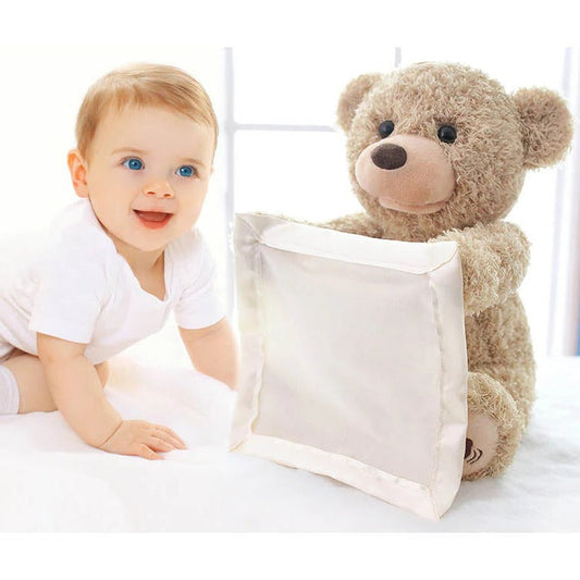 Interactive Plush Toy, Peek-A-Boo Teddy