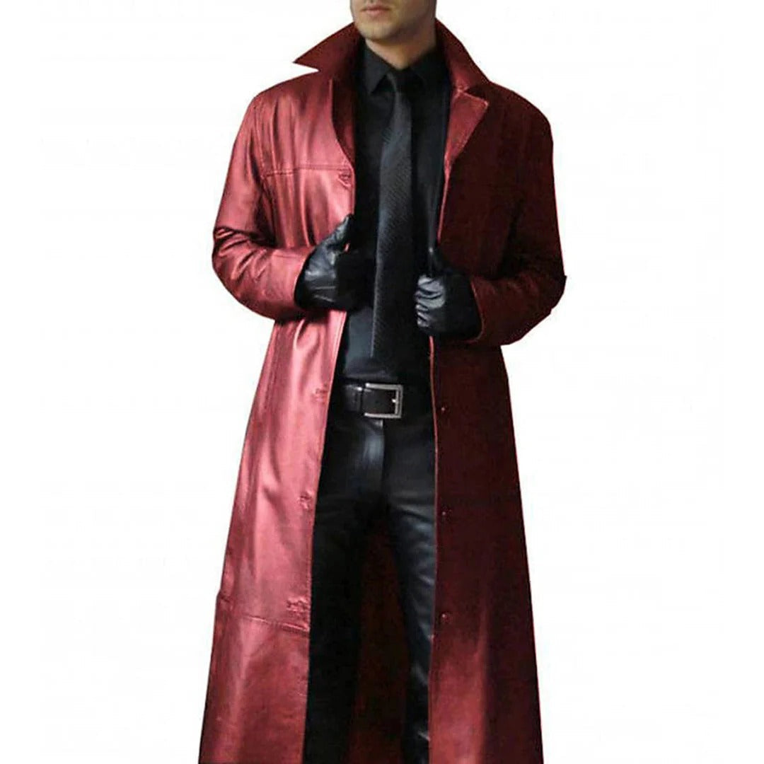 Men's Premium Leather Coat