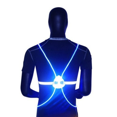 360 Reflective LED Flashing Night Safety Vest