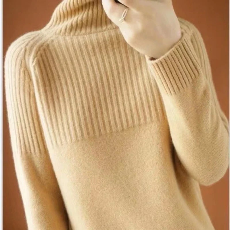 Cashmere Turtleneck Sweater for Women