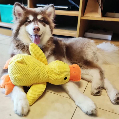 Calming Duck Dog Toy for Stress Relief and Comfort