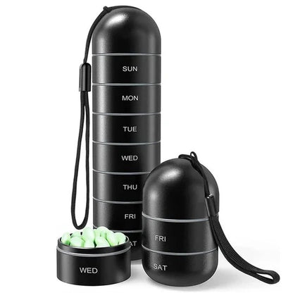 Seven Day Aluminum Pill Organizer