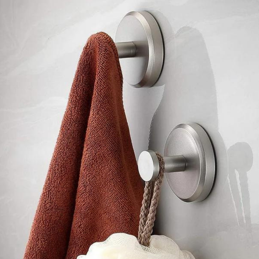 Instant Grip Suction Hooks for Easy Hanging and Organization