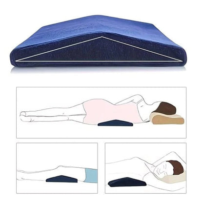 Lumbar Support Pillow for Sleep and Back Comfort