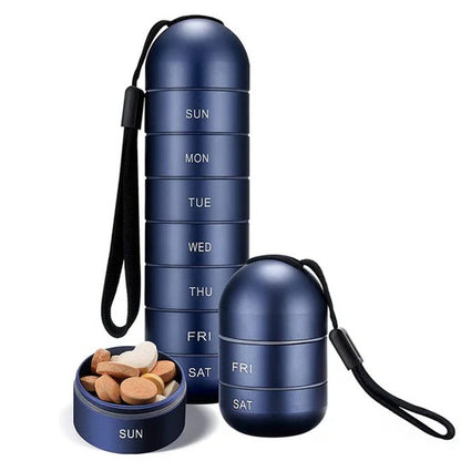 Seven Day Aluminum Pill Organizer