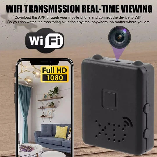 Micro HD Video Camera with WiFi and Audio
