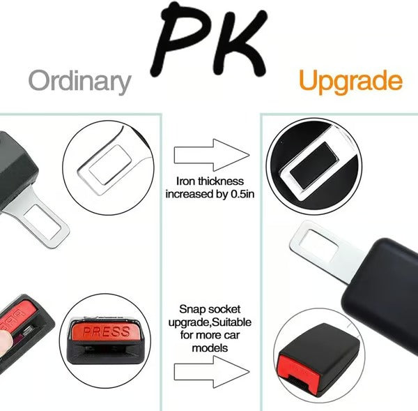Car Seat Belt Extension Clips, BuckleEase