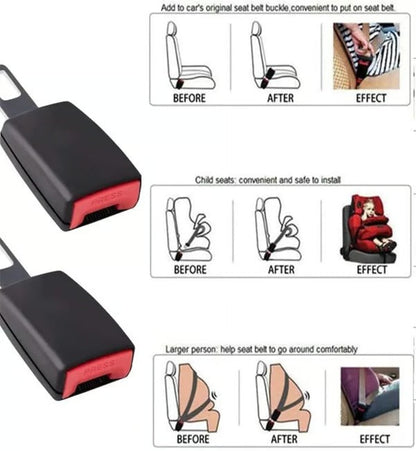 Car Seat Belt Extension Clips, BuckleEase