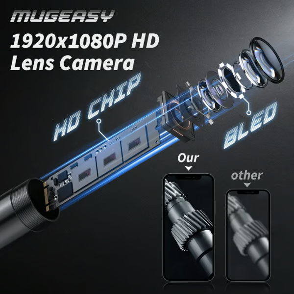 Portable Inspection Camera, Phone Compatible ZoomWand