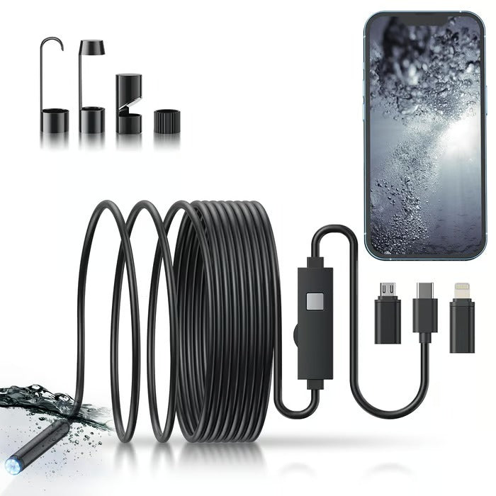 Portable Inspection Camera, Phone Compatible ZoomWand