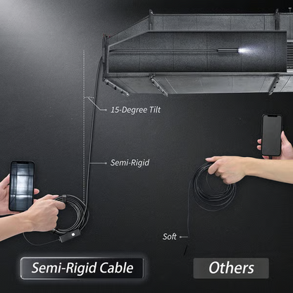 Portable Inspection Camera, Phone Compatible ZoomWand