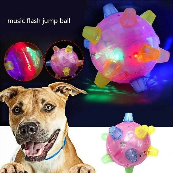 Jumping Activation Ball for Dogs, Interactive Toy for Exercise and Play