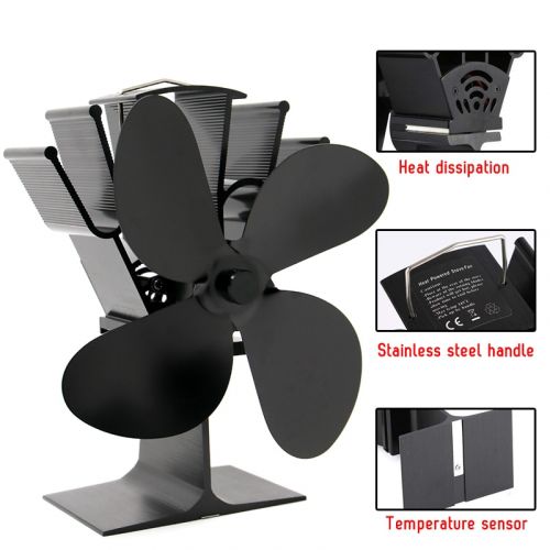Heat Powered Fireplace Fan for Efficient Home Heating