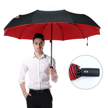 Windproof Compact Umbrella for Rain and Wind Protection