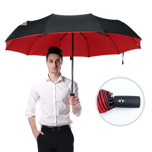 Windproof Compact Umbrella for Rain and Wind Protection
