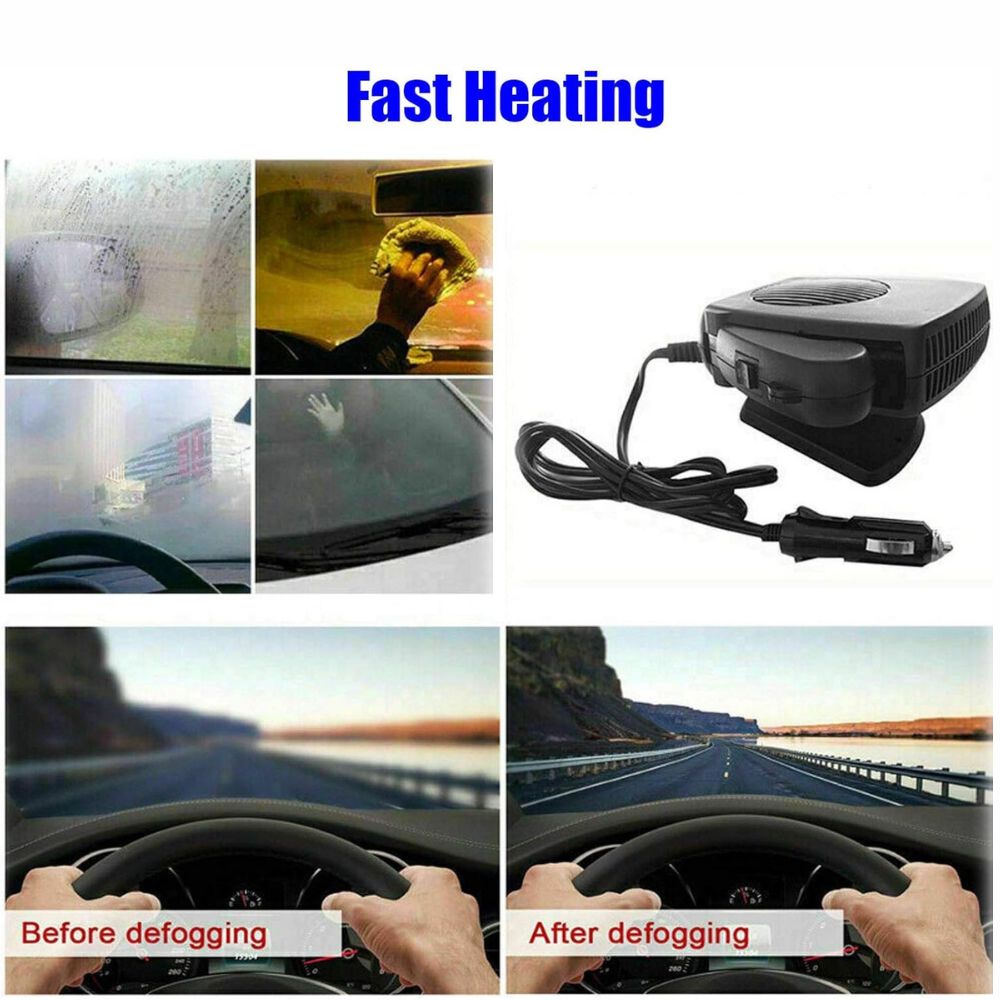 12V Ceramic Car Heater, 150W and 300W Fan Heater