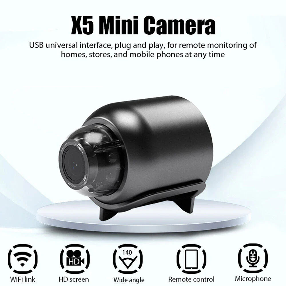Small WiFi Camera with Night Vision Capability