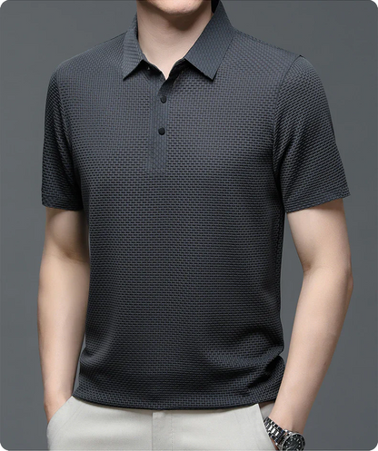 Riviero Men's Polo Shirt, Classic Fit and Comfortable Fabric