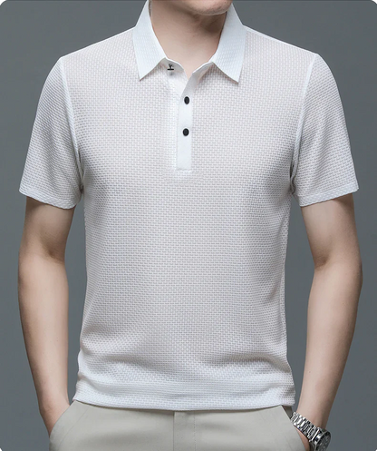 Riviero Men's Polo Shirt, Classic Fit and Comfortable Fabric