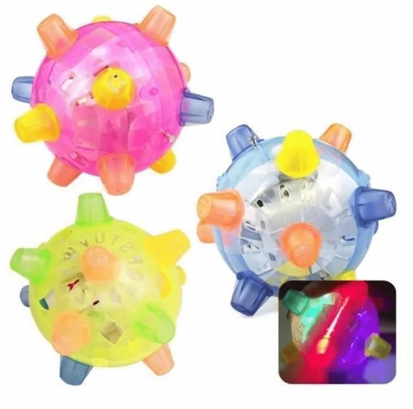 Jumping Activation Ball for Dogs, Interactive Toy for Exercise and Play