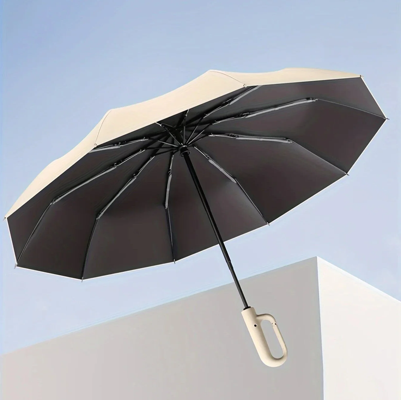 Compact Reinforced Contemporary Umbrella