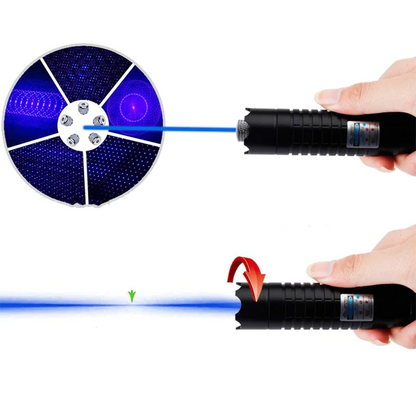 High-Power Tactical Laser Torch, Military Grade Flashlight
