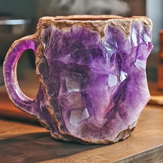 Mineral Crystal Coffee Mugs, Unique Design and Durable Material